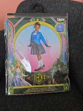 NIP Disguise Girls Size S(4-6X) Wicked Shiz University Halloween Costume Dress